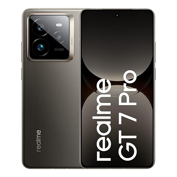 realme GT 7 Pro (Galaxy Grey,12GB+256GB) | India's First Snapdragon 8 Elite Processor | 3X Periscope Flagship Camera| RealWorld Eco² OLED Plus Display