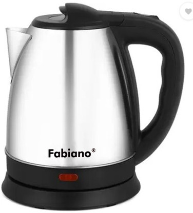 Fabiano E-15 Multi Cooker Electric Kettle (1.5 L, Silver)