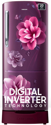 Samsung 183 L Direct Cool Single Door 4 Star Refrigerator with Base Drawer Digital Inverter
