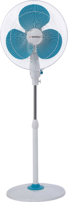 Sansui Chetak Speed 400 mm 3 Blade Pedestal Fan (Blue and White | Pack of 1)