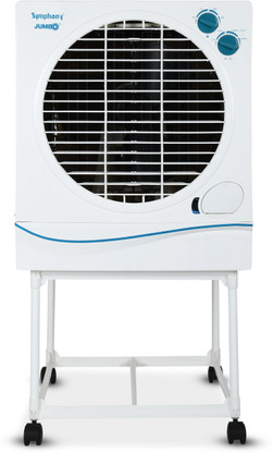 Symphony 51 L Desert Air Cooler (White, Jumbo 51 with_Trolley)