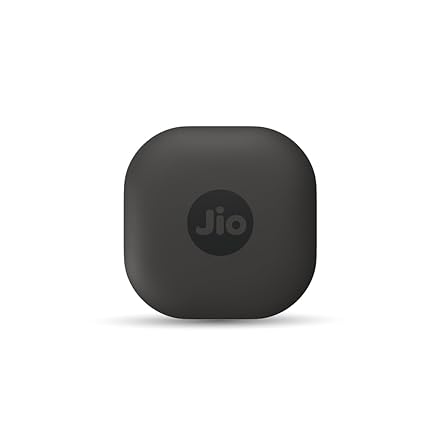 JioTag Air for iOS (Gray) Worldwide Tracker, Pair with Apple Find My app