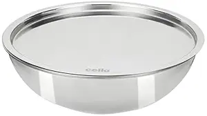CELLO Tri-Ply 24 cm Stainless Steel Cookware Tasla | Induction Friendly