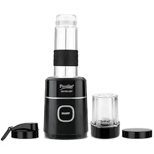 Prestige Nutri-Jet Mixer Grinder with 2 Jars| 450 Watts| Sipper Lid & Additional Cover Lid| ISI Certified| One-Touch Operation