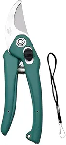 PLANETXERO Hand Pruner Cutter - 1 Pc, Heavy Duty Gardening Tools Grass Cutter, Plant Cutter for Home Garden, Wood Branch Trimmer, Garden Tools Grass Cutting Accessories (Steel Blades, Assorted)