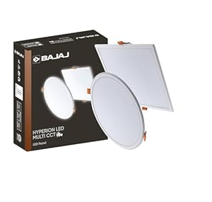 Bajaj Hyperion LED Multi CCT Panel | 5W Round LED Surface Light