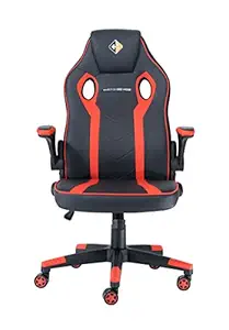 Cosmic Byte CB-GC-01 Flaming Royale Gaming Chair (Black/Red)