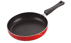 Nirlon Non Stick PFOA Free, Non-Toxic, Food Grade Quality Aluminium Fry Pan/Frying pan/Pasta Pan 22cm Diameter Without Lid