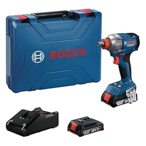 BOSCH GDX 18V-285 Professional Cordless Impact Wrench/Driver Kit