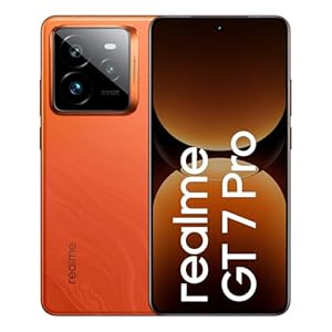 Realme GT 7 Pro (Mars Orange,12GB+256GB) | India's First Snapdragon 8 Elite | Top Flagship Camera