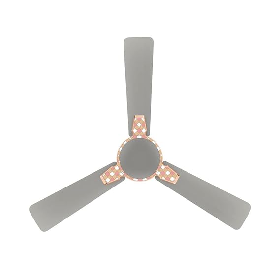 Crompton PREMION AURA2 DESIGNER 2D ARAB DESIGN ANTIDUST1200 mm (48 inch) Ceiling Fan (Titanium) Star rated energy efficient fans