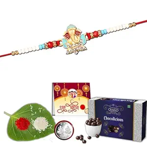 Rakhi With Chocolate | SET OF 1 RAKHI RAKHI WITH CHOCOLATE rakhi for brother