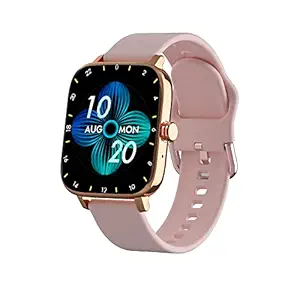 5Elements Pace Pro BT Calling 1.70" Fluid Display Full Metal Up to 600 Nits Brightness 500+ Customizable Watch Faces 5 Days Battery Life IP68 (Rose Gold)