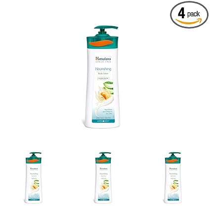 Himalaya Nourishing Body Lotion, 400ml (Pack of 4)