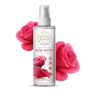 Jeevan Kamal Premium Rose Water, 100% Pure Natural Face Toner