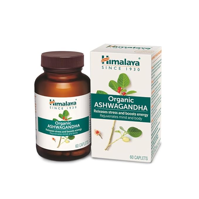 Himalaya Organic Ashwagandha 670Mg | Helps Release Stress | Rejuvenates Mind And Body
