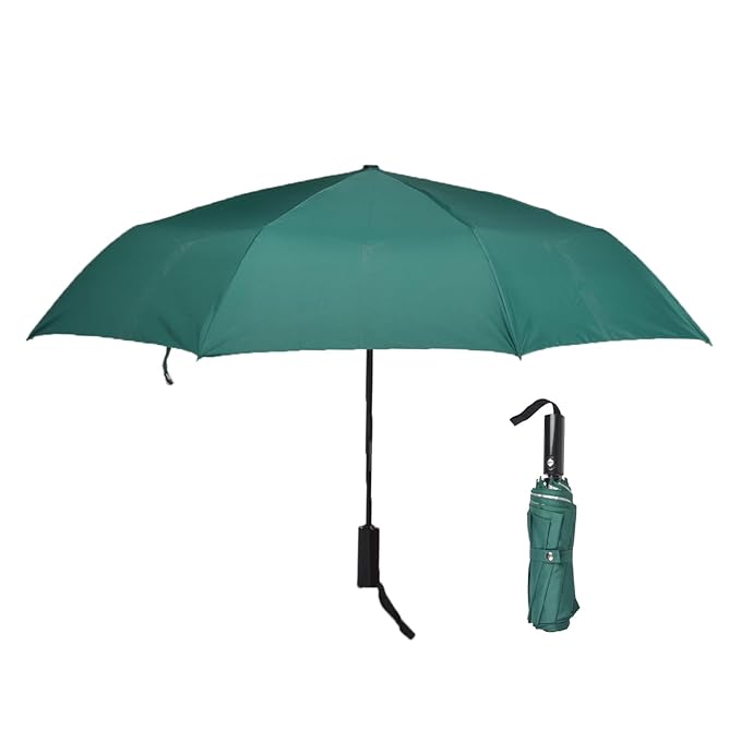 Amazon Basics 3-Fold Travel Umbrella - Auto-Open Auto-Close