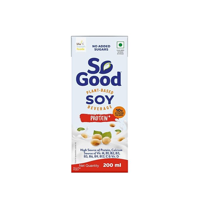 So Good Plant Based Soy Beverage Protein+ 200 ml | Plant Protein