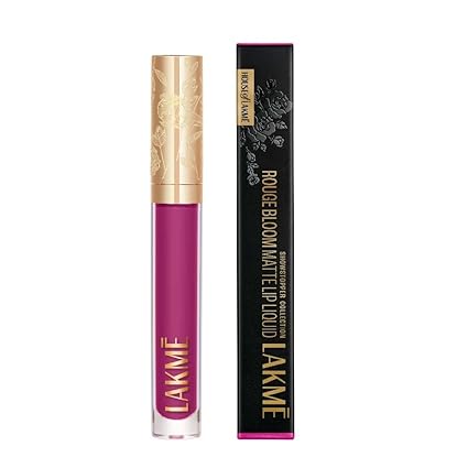 Lakm Rouge Bloom Matte Lip Liquid, Iconic Iris