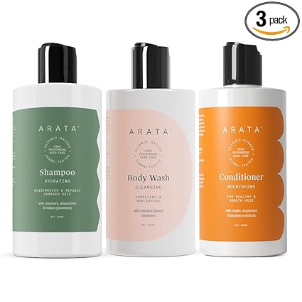 Arata Natural Deep Hydration Combo Therapy for Men & Women
