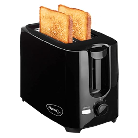 A Smart Bread Toaster for Your Home (750 Watt) (Black)