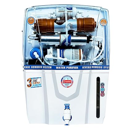 ROYAL AQUAFRESH Copper Audy Sedimentation 12 Ltr RO+UV+UF+TDS Water Purifier