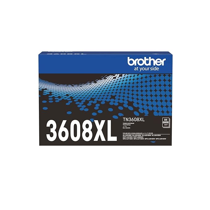 Brother Toner TN-3608XL for HL-L5210DN HL-L5210DW and more