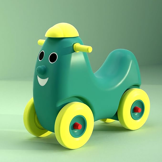 Lifelong Cuppy Smiling Ride-On for Kids|Baby Car Ride On|Baby Car for 1+ Years
