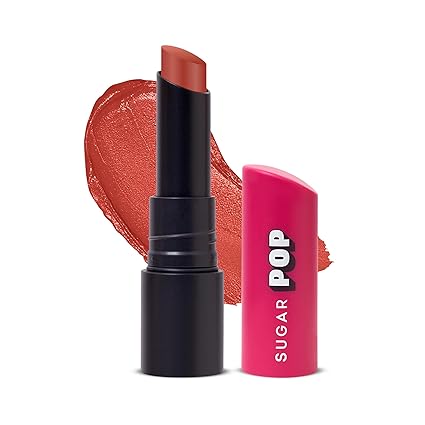 SUGAR POP Ultrastay Transferproof Lipstick | Vitamin E | 100% Tranferproof - 08 Coffee Craze