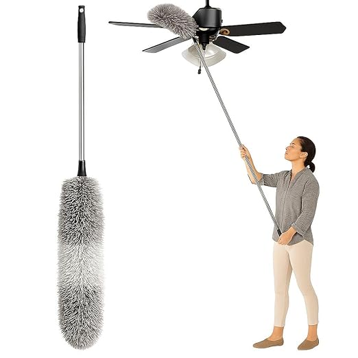 Lifelong Microfiber Feather Duster | Bendable & Extendable Telescopic Rod