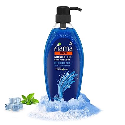 Fiama Men Shower Gel Refreshing Pulse Body Wash with Skin Conditioners 895ml