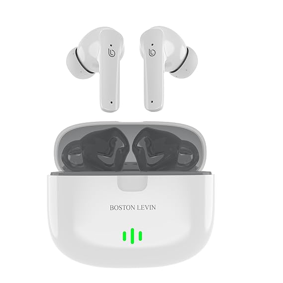 BOSTON LEVIN Levin Storm TWS Quad Mic Ai Enc in Ear Earbuds