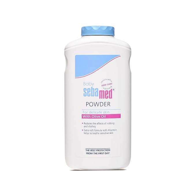 Baby Sebamed Powder| Olive Oil, Allantoin|Keeps newborns skin fresh|absorbs sweat|200 gm
