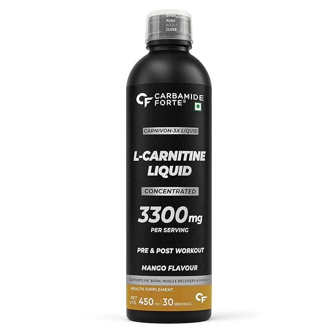 Carbamide Forte L Carnitine Liquid 3300mg | L-Carnitine Supplement For Men & Women