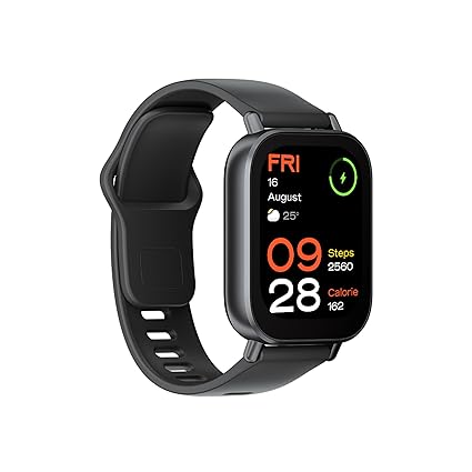 Redmi Watch 5 Active, 2 Display, Metal Body, 18 Day Battery, Bluetooth Calling, Advanced AI Noise Cancellation, Alexa, Black