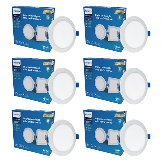 AP Plus Ultraglow Recessed LED Ceiling Light | 15W Round LED False Ceiling