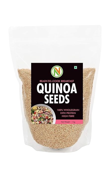 Nature Vit Quinoa Seeds, 1 kg | High Protein Quinoa Seeds For Weight Loss
