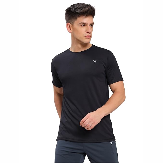 TECHNOSPORT Men's Slim Fit T-Shirt - (MTOR10) Pack of 1