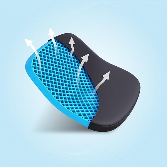 The Sleep Company SmartGRID Ortho Pro Seat Cushion for Chair | Reducing Back Pain