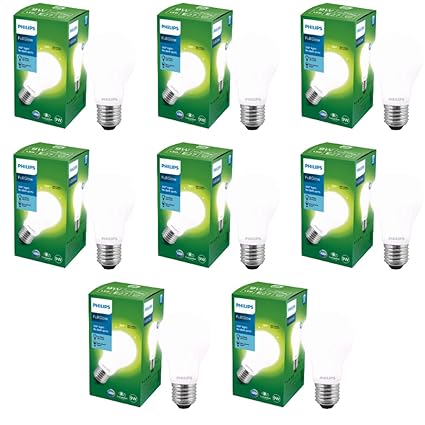 PHILIPS Full Glow Energy Saver Filament Glass E27 LED Bulb