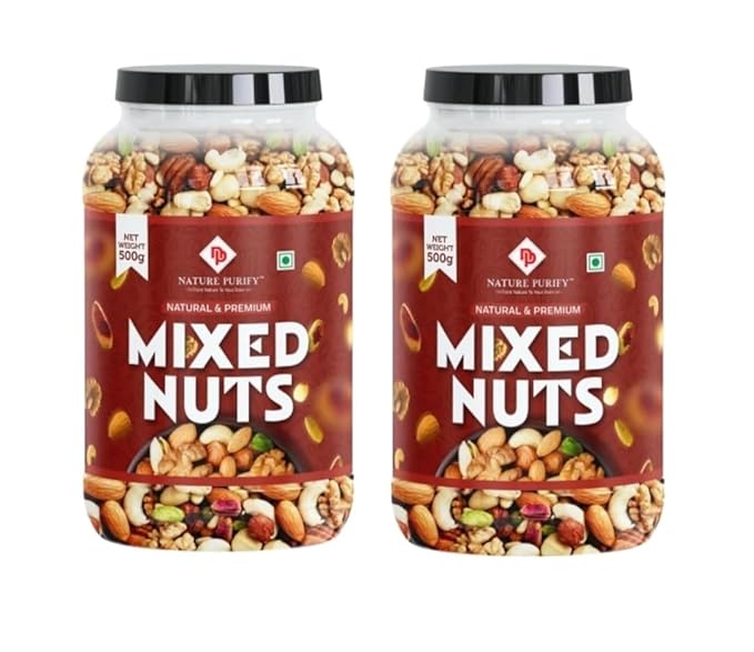 Nature Purify Trail Mix Dry Fruits Fit for Fasting, Healthy Snacks