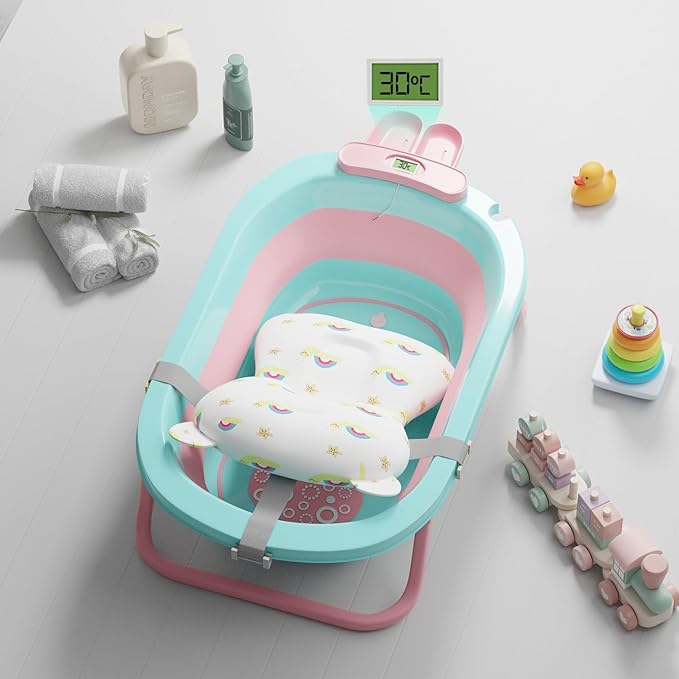 Lifelong Cuppy Baby Bath Tub for 0-3 Years, Newborn Baby Essentials