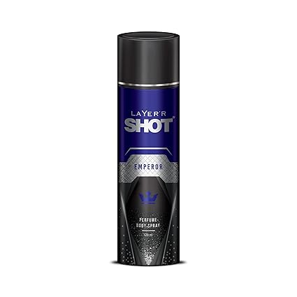 Layer'r Shot Emperor Body Spray For Men - 120ml | Long-Lasting Aquatic Fragrance