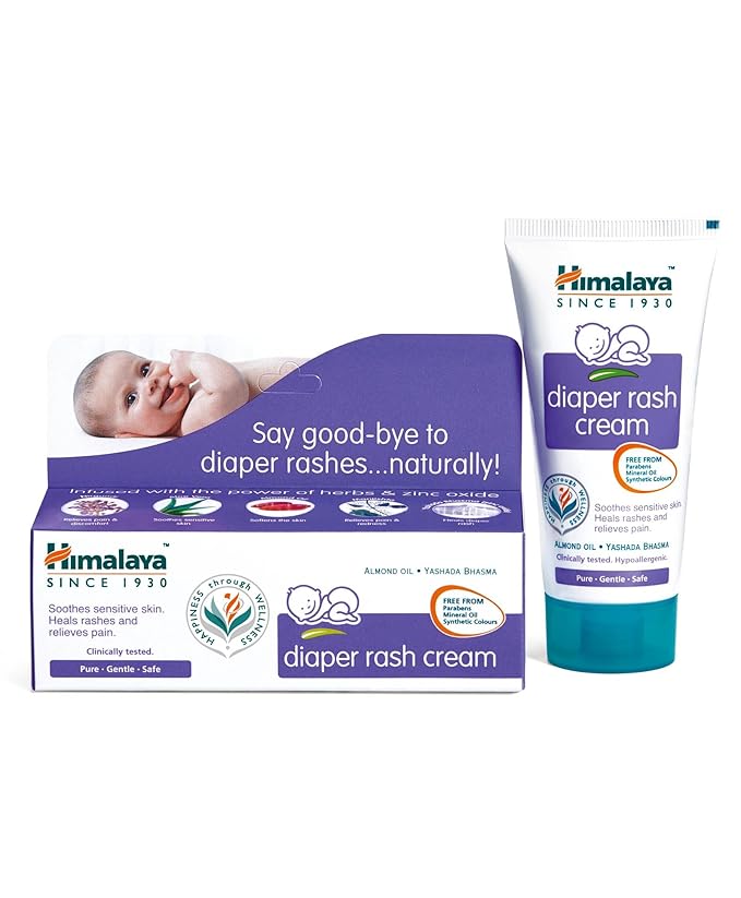 Himalaya Baby Diaper Rash Cream (100g) | Relieves Rashes & Redness