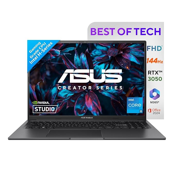ASUS Vivobook 16X 13th Gen, Intel Core i5-13420H Creator/Gaming Laptop