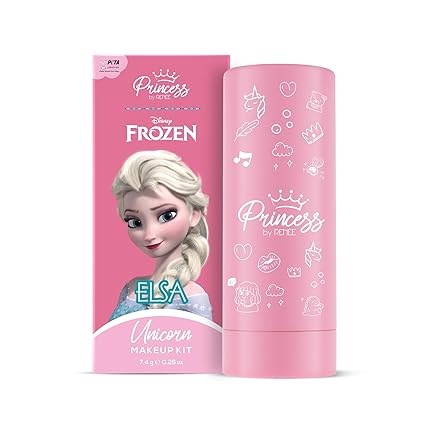 RENEE Disney Frozen Princess Unicorn Makeup Kit Elsa 7.4 Gm,Pre-Teen Girls