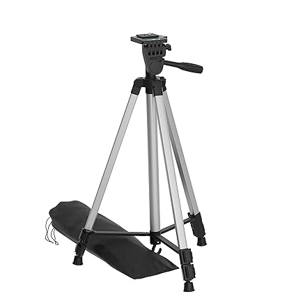 Amazon Basics Aluminium Tripod for Smartphones and Cameras