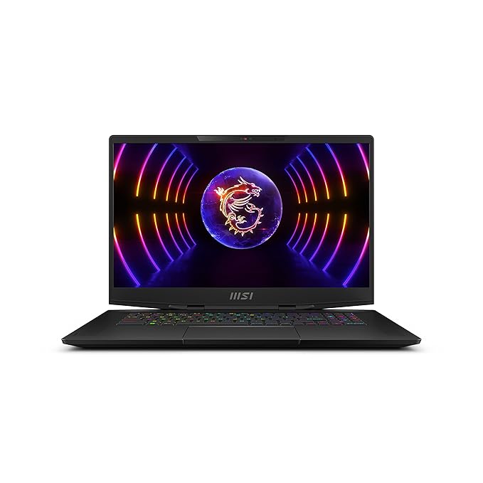 MSI Stealth 17 Studio, Intel 13th Gen. i9-13900H, 43CM FHD 144Hz Mini LED, HDR 1000 Gaming Laptop (64GB/2TB NVMe SSD/Windows 11 Home/Nvidia GeForce RTX4080, 12GB GDDR6/Core Black/3.3Kg), A13VH-055IN