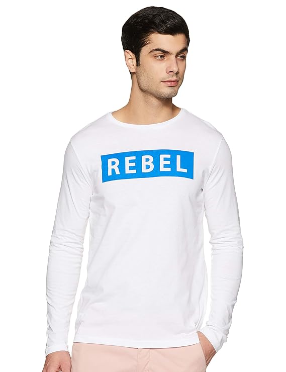 Amazon Brand - Symbol Men's Cotton Regular Fit T-Shirt