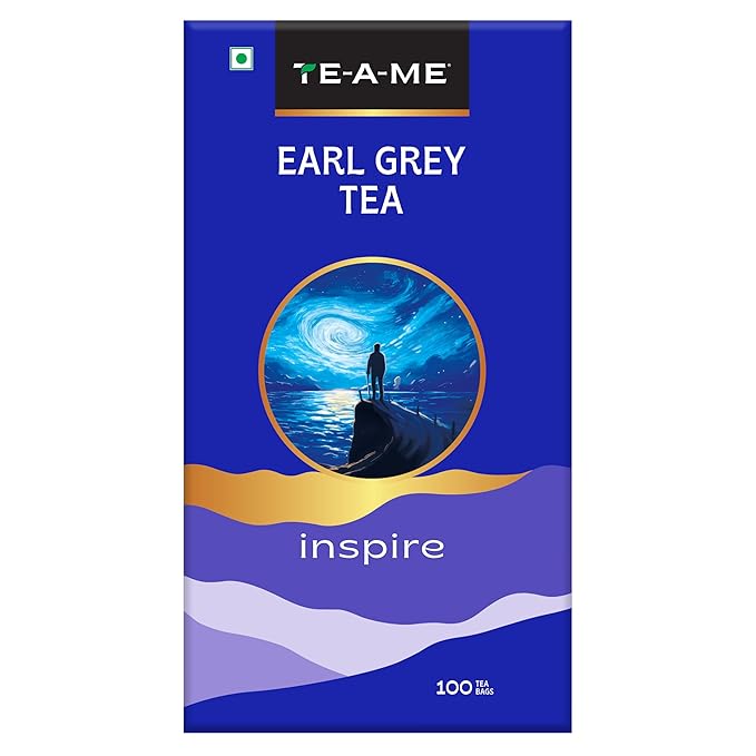 TE-A-ME Earl Grey Tea - 100 Teabags | Tea Bags | Tea Bags 100